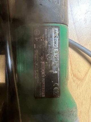 Amoladora Hikoki G12STA(S) 600W