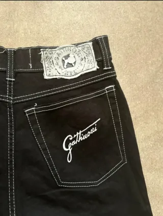 Vintage straight fit pants high/ medium waist