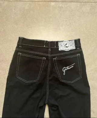 Vintage straight fit pants high/ medium waist