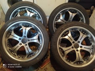 Llantas de aleación con neumáticos