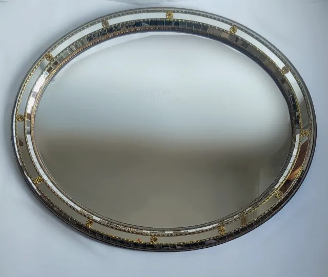 ANTIGUO ESPEJO VENECIANO