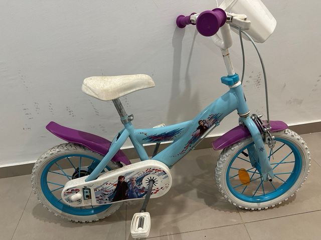 Bicicleta infantil Btwin rosa