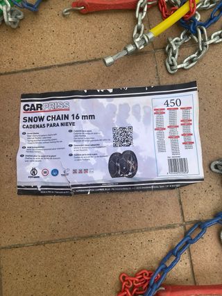 Cadenas para Nieve Coche 14mm