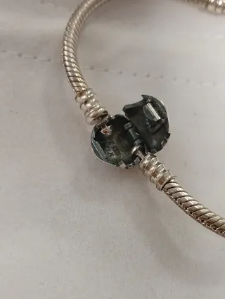 Pulsera Pandora Corazón Plata