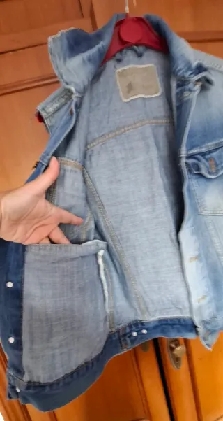 Chaleco vaquero chico Talla 36