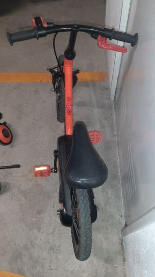 Bicicleta Infantil Robot 500 14 + Ruedines