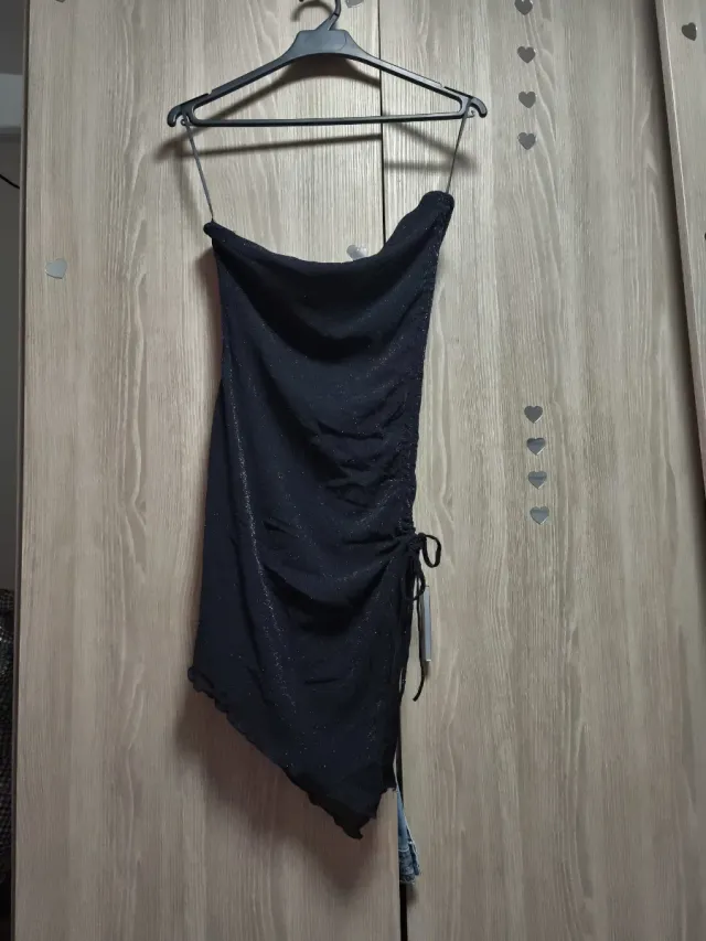 Abito da festa donna nero brillante