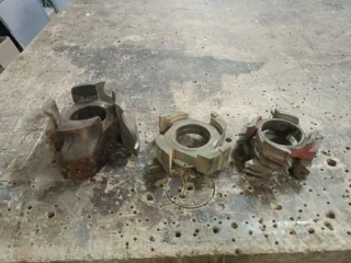 Juego de 3 fresas de tupi