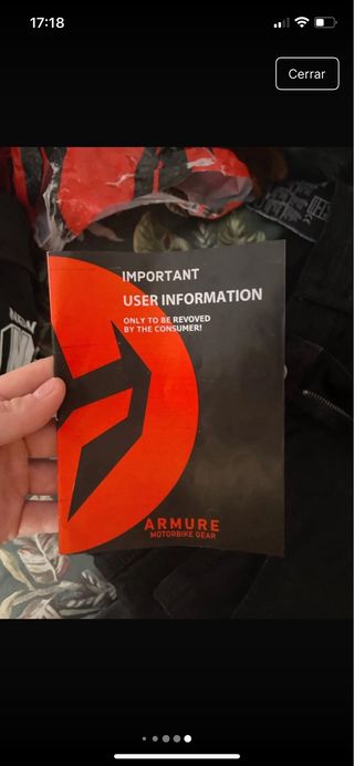 Pantalón Armure Mujer Talla 40 Negro