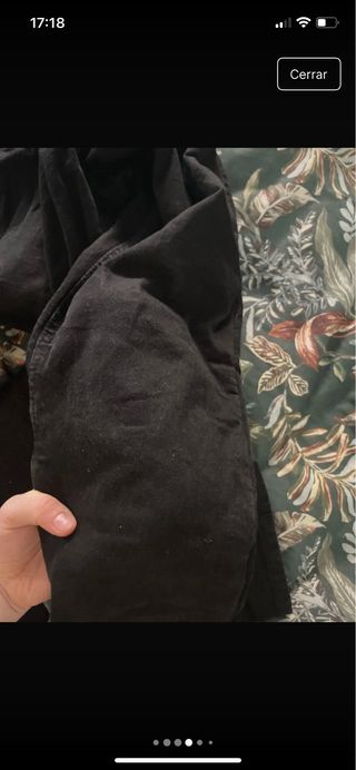 Pantalón Armure Mujer Talla 40 Negro