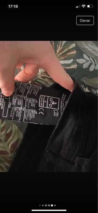 Pantalón Armure Mujer Talla 40 Negro