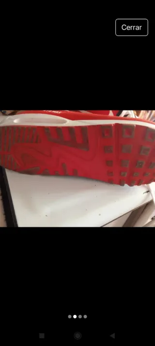 Zapatillas Nike Air Max Rojas Blancas