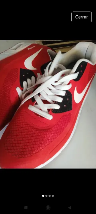 Zapatillas Nike Air Max Rojas Blancas
