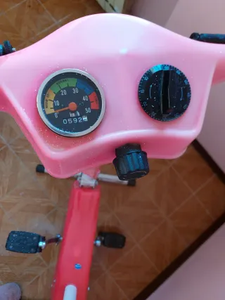 Cyclette vintage rosa