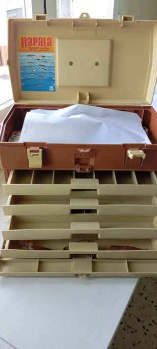 Caja de pesca Plano 757 Vintage.