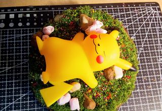 Luce Pikachu Diorama Lamp 15x15cm