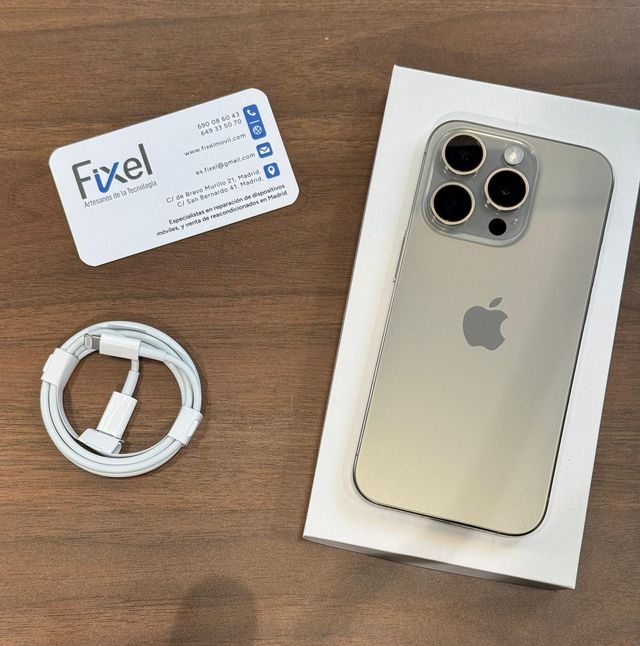 iPhone 15 Pro 128GB Titanio Natural