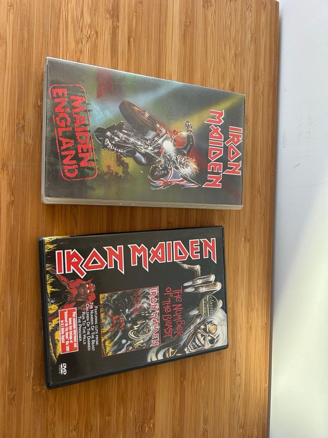 Iron Maiden VHS y DVD
