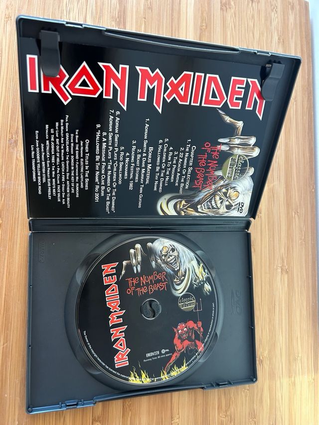 Iron Maiden VHS y DVD