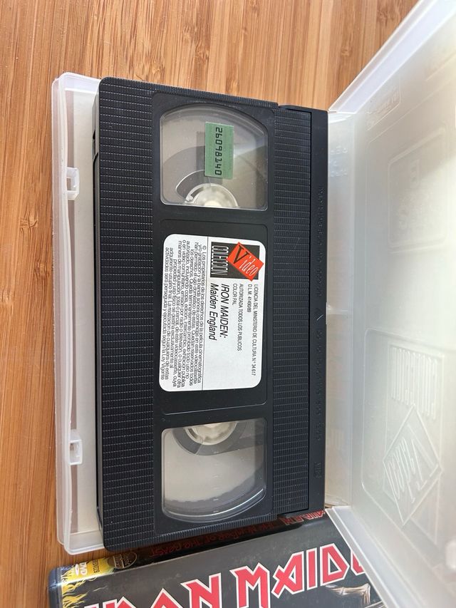 Iron Maiden VHS y DVD