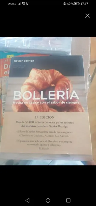 Xavier barriga.bolleria libro de cocina