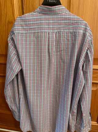 Camisa Mirto Hombre Cuadros Azul y Rojo