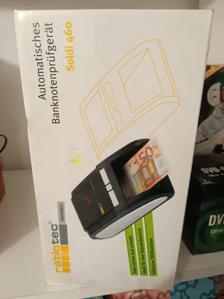 Detector de billetes ratiotec Soldi 460
