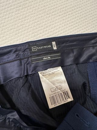 Traje de Easy Wear en color Azulón