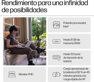 HP Chromebook x360 14b-cd0006ns - Ordenador portát