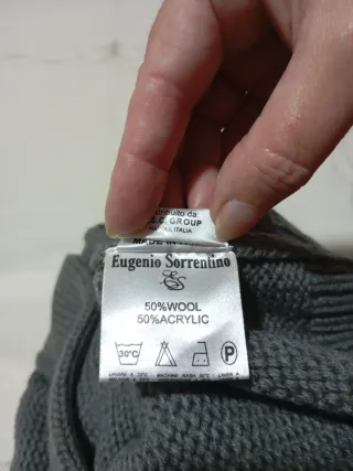 Cardigan uomo grigio