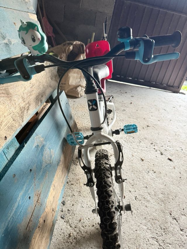 Bici infantil Btwin con asiento para muñeca