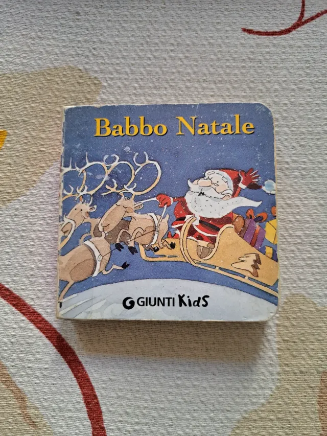 Libro grande e libro piccolo Natale e peluche