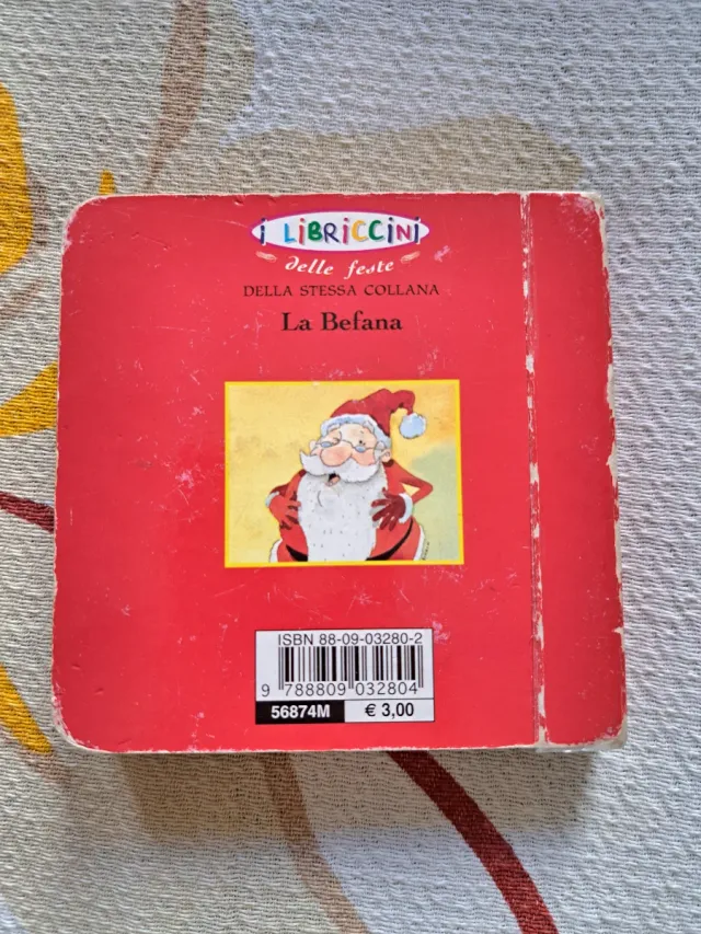 Libro grande e libro piccolo Natale e peluche