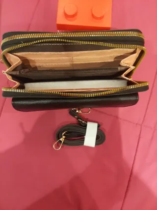 Bolso cartera negro