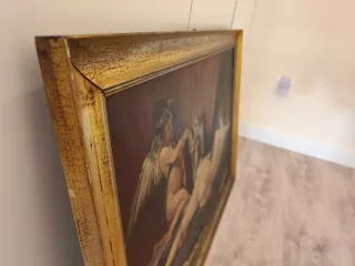 Cuadro La Venus del Espejo pintado a mano