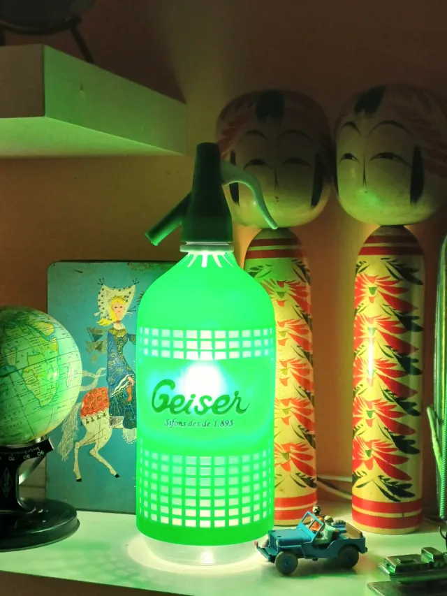 Lámpara Geiser Vintage Luz Ambiente