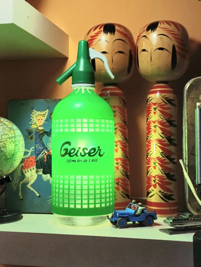 Lámpara Geiser Vintage Luz Ambiente