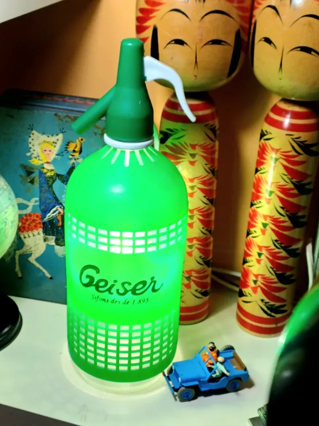 Lámpara Geiser Vintage Luz Ambiente