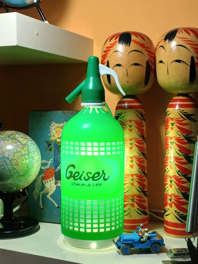 Lámpara Geiser Vintage Luz Ambiente