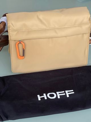 Bolso bandolera HOFF beige y marrón