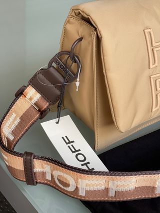 Bolso bandolera HOFF beige y marrón