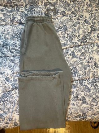 Pantalón Chándal Gris Pull&Bear XL