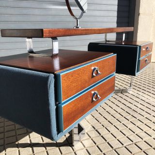 Tocador Coiffeuse vintage Francia 1970