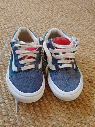 Zapatillas vans niño talla 28