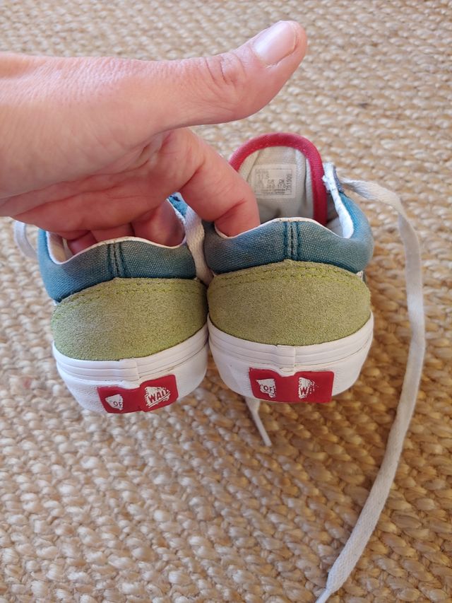 Zapatillas vans niño talla 28