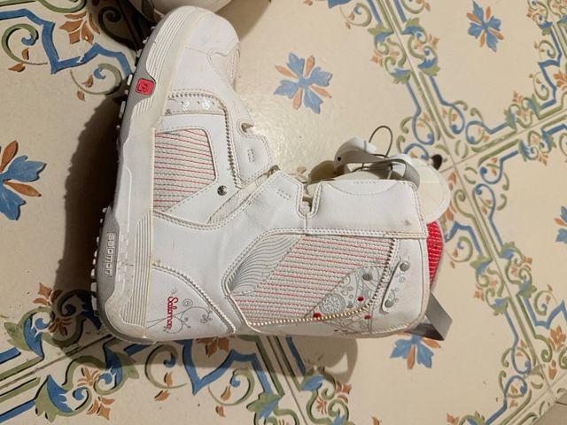 Bota Snow Salomon Mujer Blanca