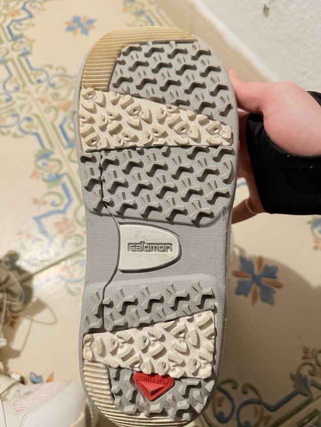 Bota Snow Salomon Mujer Blanca