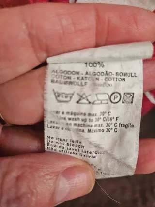 Camisa Massimo Dutti Rayas Rojas y Blancas