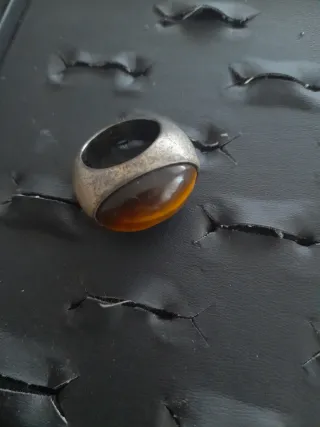 Anel Dyrberg/Kern Pedra Vintage