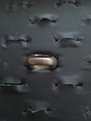 Anel Dyrberg/Kern Pedra Vintage